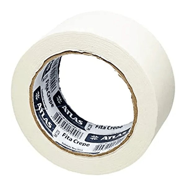 Fita Crepe Larga 48mm x 50 metros Atlas