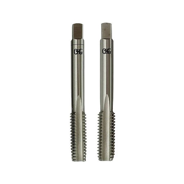 Macho Manual Aço Rápido M14 x 1mm Rosca MB com 2 Peças OSG