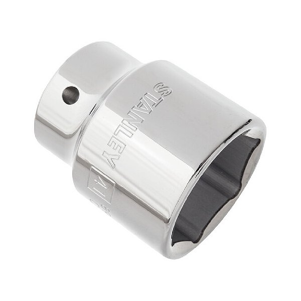 Soquete Sextavado 3/4'' 46mm Aço Cr-V Cromado Stanley 89-341