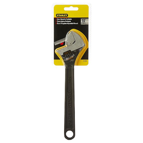 Chave Ajustável Inglesa 10'' 254mm Stanley 87-047