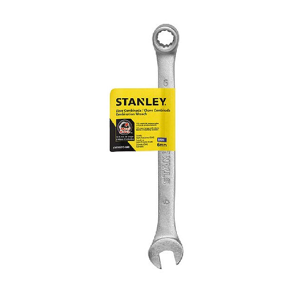 Chave Combinada 6mm em Aço CRV Stanley STMT80215-840