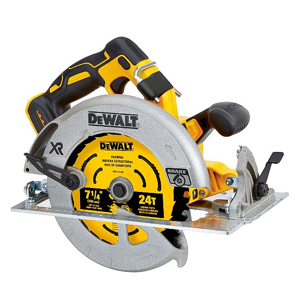 Serra Circular à Bateria 7.1/4'' 184mm 20V Max Xr Li-Ion Bushless Dewalt DCS570B-B3 (Sem Bateria e Sem Carregador)