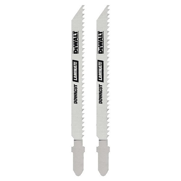 Lâmina de Serra Tico-Tico para Corte Descendente em Laminados Encaixe T 10TPI x 4'' 2 Peças Dewalt DW3762H2