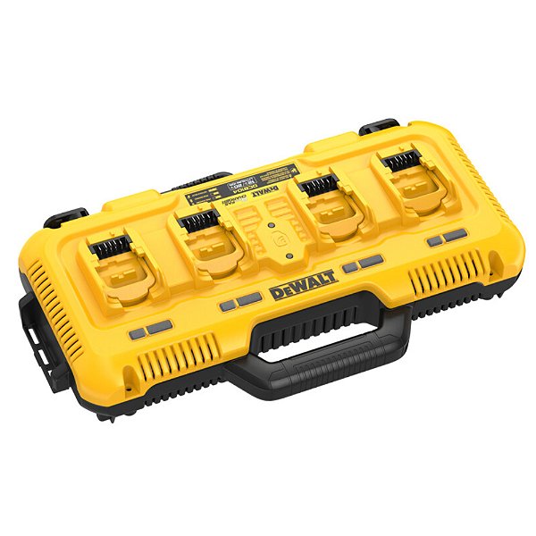 Multicarregador Rápido 12V 20V Max* com 4 Entradas 220V Toughsystem Dewalt DCB104-B2