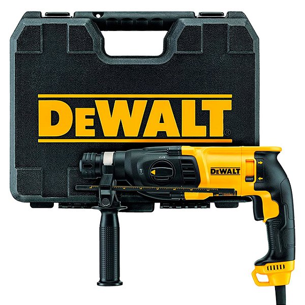 Martelete Perfurador Rompedor Sds Plus 800W 2,6J Dewalt D25133K