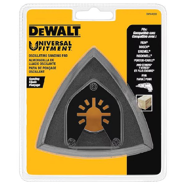 Base Delta para Multiferramenta Oscilante com Velcro Dewalt DWA4200