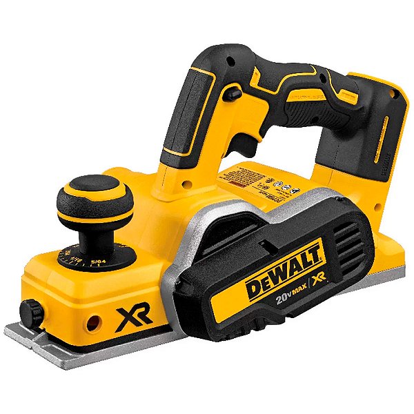 Plaina à Bateria 20V Max* XR Brushless Dewalt DCP580B (Sem Bateria e Sem Carregador)