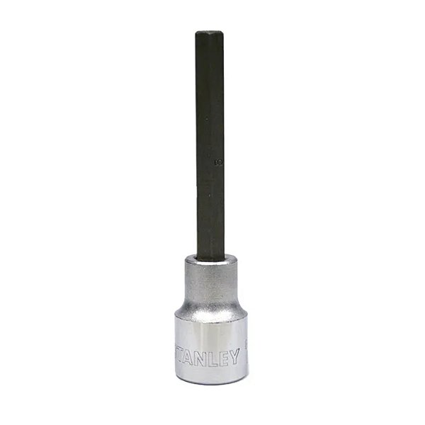 Soquete Allen Longo 8mm Hexagonal 1/2" Stanley 4-89-203