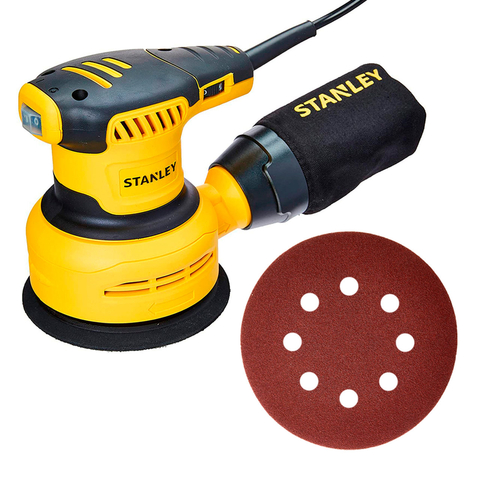 Lixadeira Roto Orbital 6 Velocidades 300W Stanley SS30