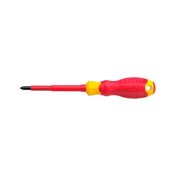 Chave Phillips Isolada 1000V VDE PH2 15/64" 6mm x 100mm 4" Stanley STMT60170-LA