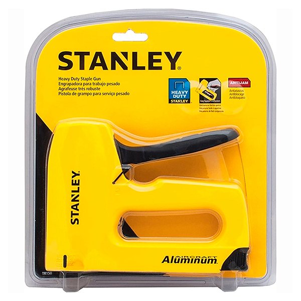 Grampeador Manual Profissional Sharpshooter® de Alumínio 6mm a 14mm Stanley TR150