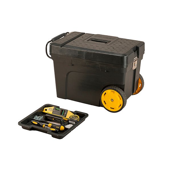 Caixa de Ferramentas com Rodas Contractor 24'' 53 Litros Stanley STST33027