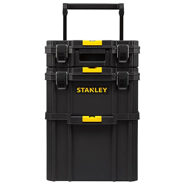 Caixa de Ferramentas 3 em 1 com Rodas e Alça Telescópica Stanley Quick-Link STST83319-1