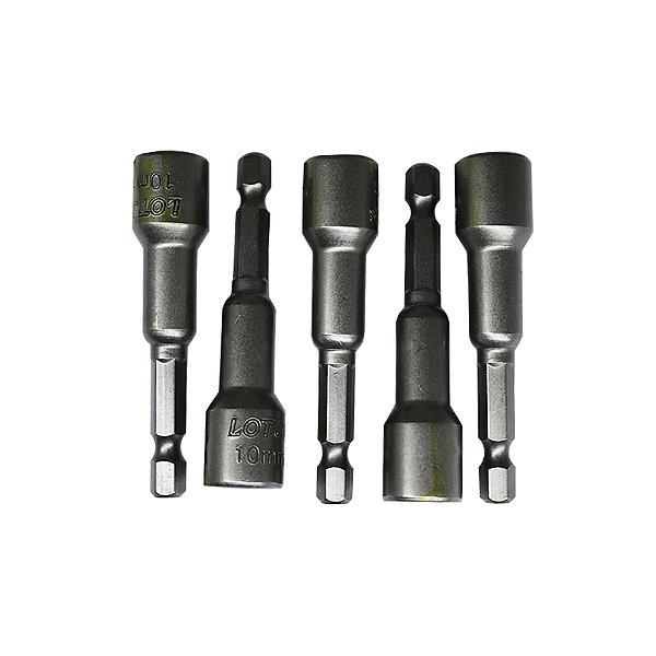 Soquete Sextavado Magnético Parafusadeira 10mm Lotus 3724