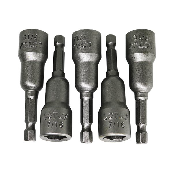 Soquete Sextavado Magnético Parafusadeira 7/16'' Polegada Lotus 7048