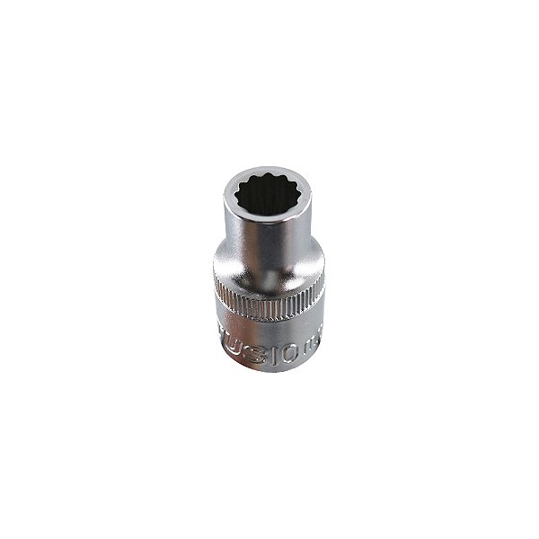 Soquete Estriado 1/2'' Cromo Vanádio 10mm Lotus 6782