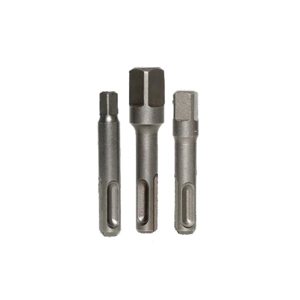 Adaptador de Soquete para Martelete Sds Plus 1/4'' 3/8'' 1/2'' com 3 Peças Atopy