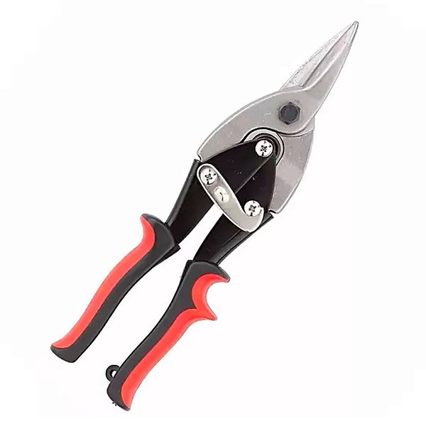 Tesoura para Chapa Tipo Aviador de Corte Reto 10'' Lotus Profissional 6897
