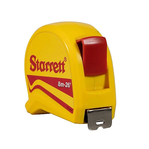 Trena Manual 8 Metros x 25mm Starrett DTS1-8ME
