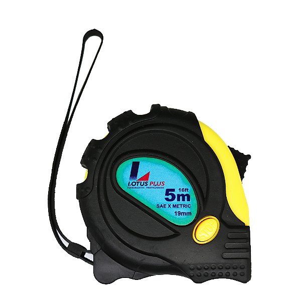 Trena Emborrachada Magnética 3 Travas 5 Metros x 19mm Lotus 5441