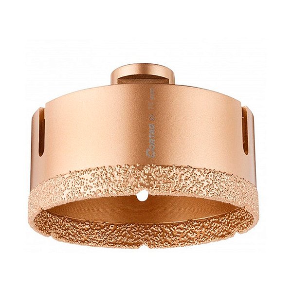 Serra Copo Diamantada para Esmerilhadeira 75mm Porcelanato Cortag 62095
