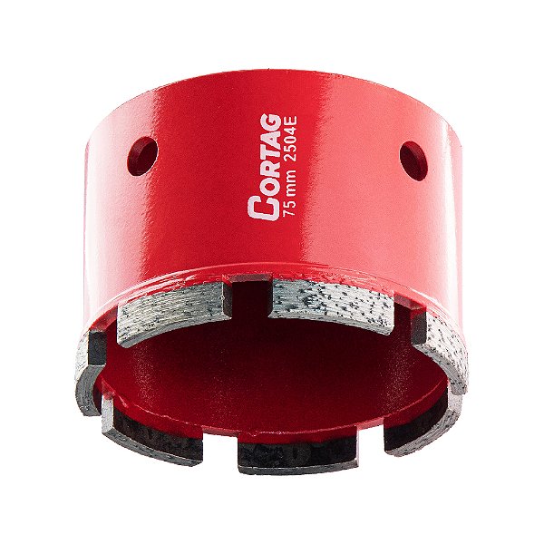 Serra Copo para Alvenaria Rosca M14 x 75mm Cortag 62993