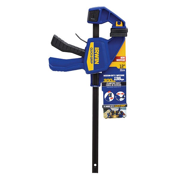 Grampo de Aperto Rápido Tipo Sargento 12'' 30cm 136Kg Quick-Grip® Irwin 2005992