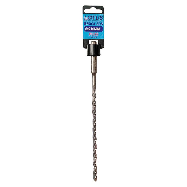 Broca para Concreto Sds Plus 6mm x 210mm Lotus 8730