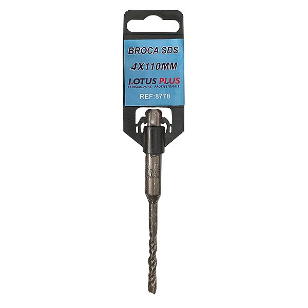 Broca para Concreto Sds Plus 4mm x 110mm Curta Lotus 8778