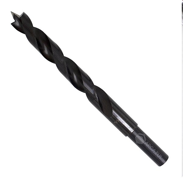 Broca 3 Pontas em Aço Cromo para Madeira 12mm x 145mm Irwin IW1860