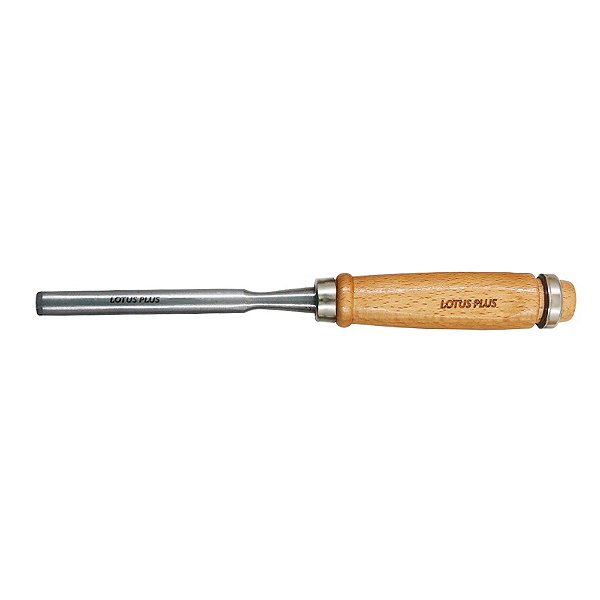 Formão Reto com Cabo de Madeira 3/8'' 10mm Lotus 3283