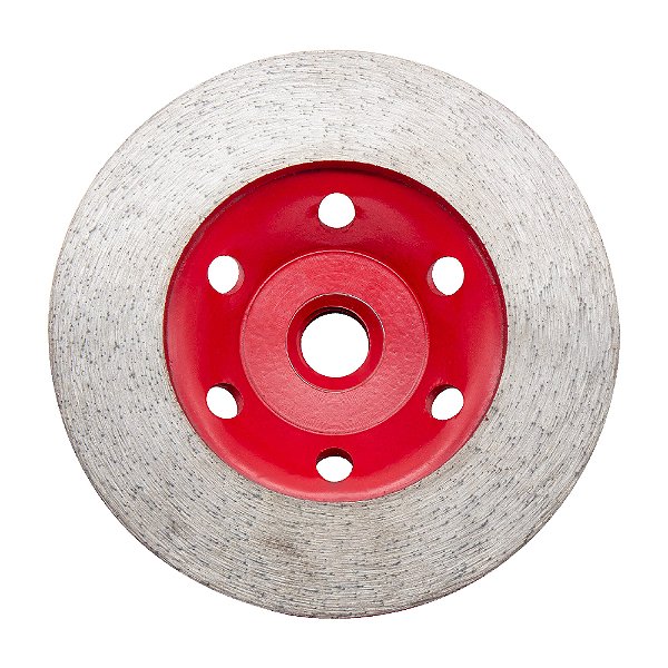 Rebolo Diamantado Liso Rosca M14 x 100mm x Grão 80 Cortag 62951