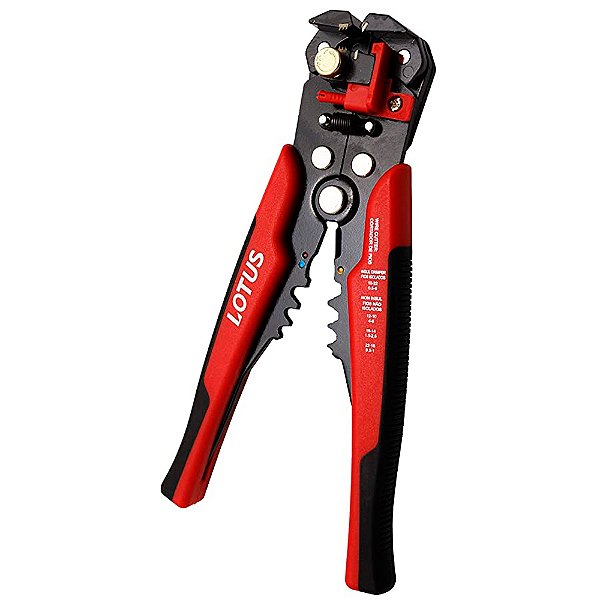 Alicate 5 em 1 Desencapador Crimpador Automático Eletricista 8'' x 0,2 a 6mm Lotus 3578
