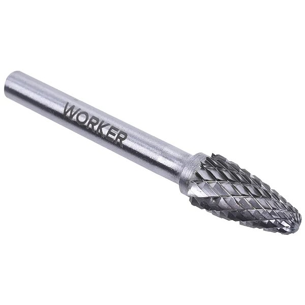 Lima Rotativa Arvore Arrendondada Quebra Cavaco 6mm Worker