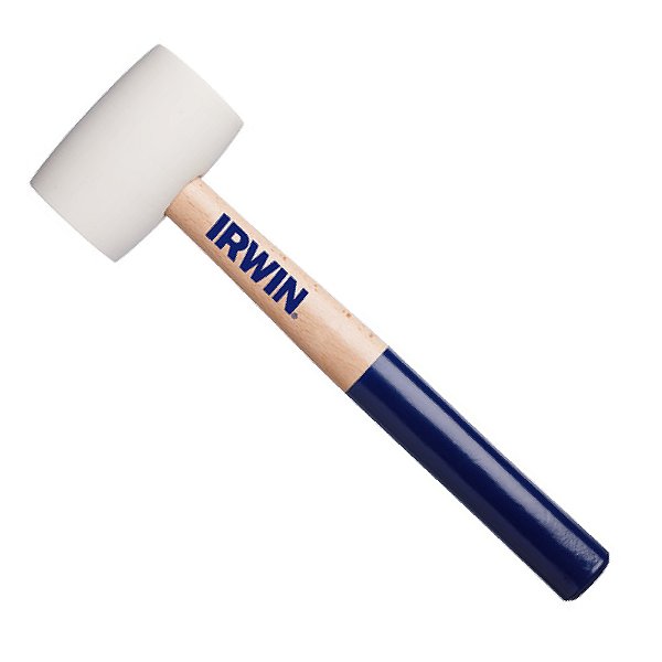 Marreta Martelo de Borracha Branco 60mm Irwin 1863535LA