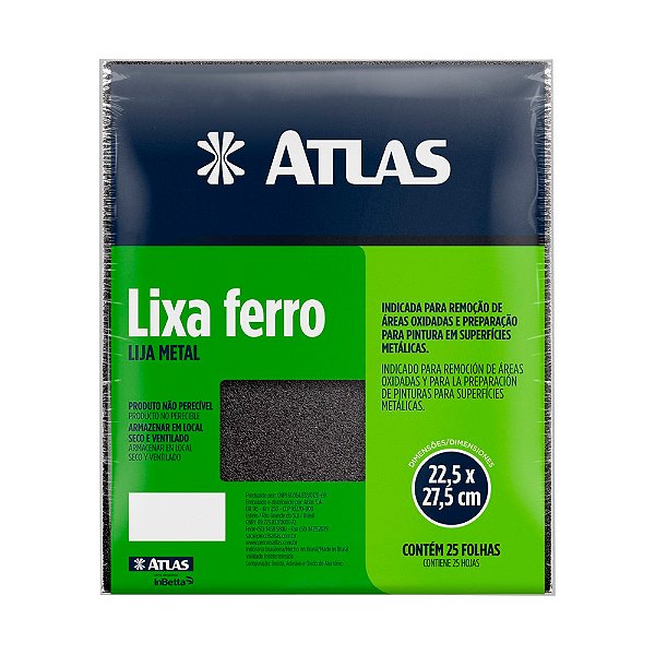 Lixa Ferro Grão 150 Atlas