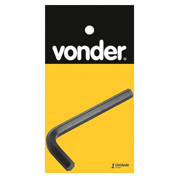 Chave Allen Hexagonal 10mm Vonder