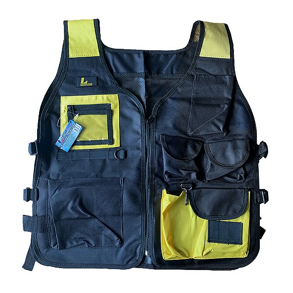 Colete para Ferramentas com 7 Bolsos e Porta Crachá Lotus 2818