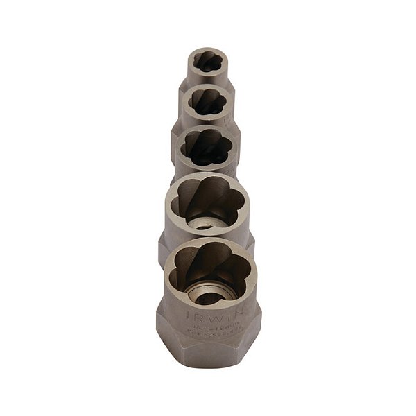 Jogo Extrator Saca Parafuso e Porca 5 Peças Bolt-Grip™ Irwin