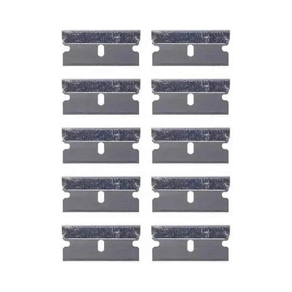 Lâmina para Raspador 100mm x 18mm 10 Peças Atopy