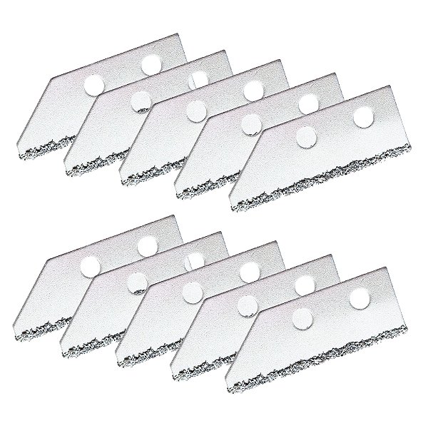 Lâminas para Raspador de Rejunte 10 Unidades Lotus 3300