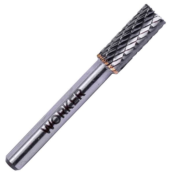 Lima Rotativa Cilíndrica com Corte no Topo Quebra Cavaco 8mm Worker