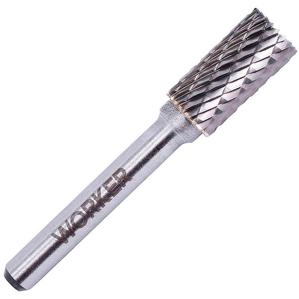 Lima Rotativa Cilíndrica Corte no Topo Quebra Cavaco 10mm Worker