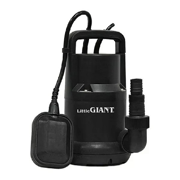 Bomba Submersível Água Limpa 1/2cv Mono 60Hz 127V LittleGiant LUP-05