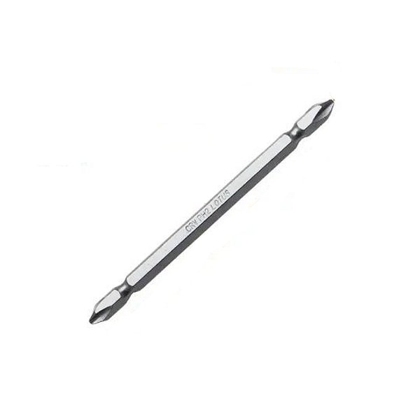 Ponteira Bits Imantada Phillips Ph2 Crv Duplas 1/4'' 110mm Lotus 8994 Avulso