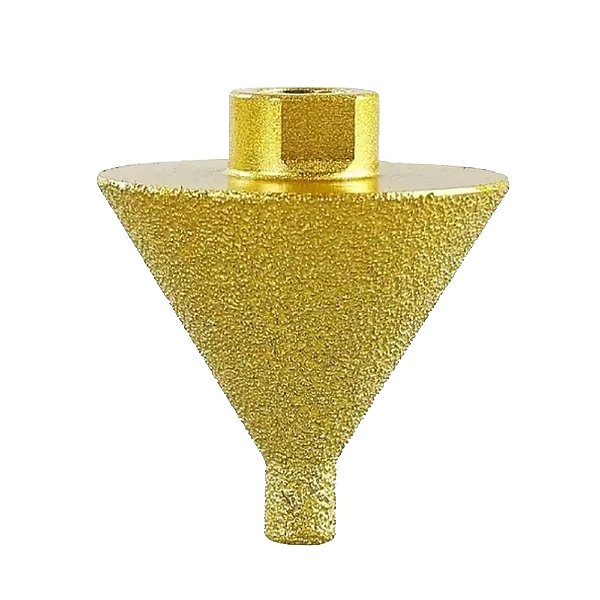 Fresa Diamantada Cônica Porcelanato M14 5mm a 38mm Atopy