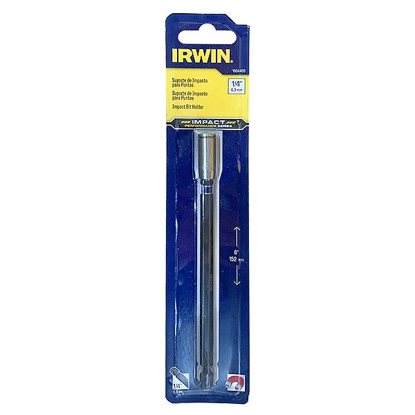 Extensor Alongador Magnético Porta Bits/Ponteira de Impacto 1/4'' x 152,4mm Irwin 1934495
