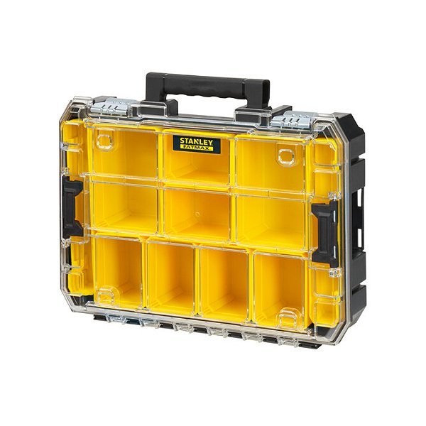 Maleta Organizadora de Ferramentas Tampa Acrílica Pro-Stack Empilhável 13'' Stanley FMST82967-1