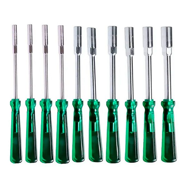 Kit Jogo 10 Chaves Canhão Profissional 5 A 14mm Crv Lotus