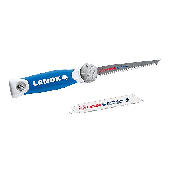 Serrote de Corte Dobrável Multimaterial com 2 Lâminas Lenox